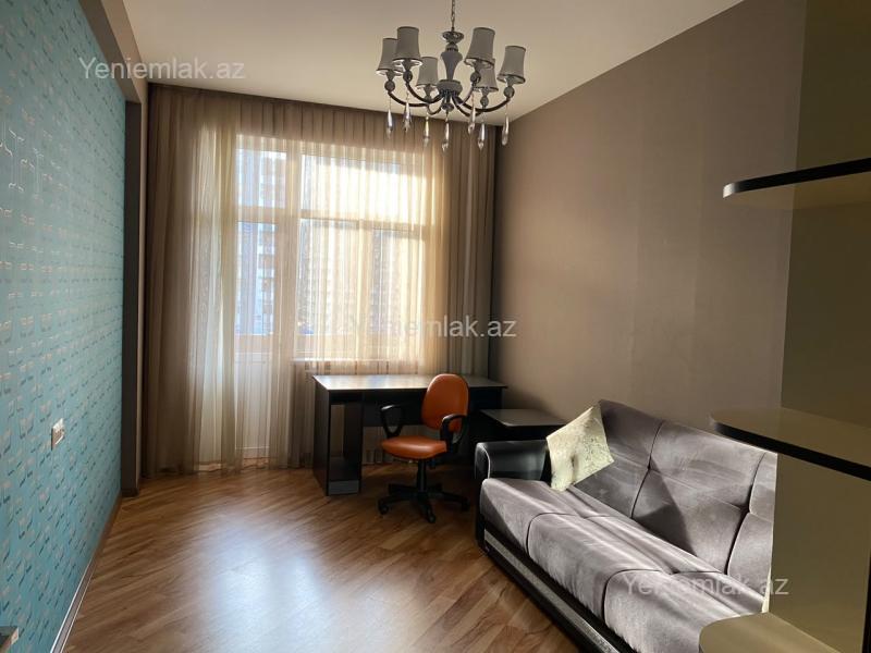 Nizamidə 4 otaqlı yeni tikili mənzil kirayə verilir, 180 m², 2 000 AZN/ay, şəkil 5 / 12