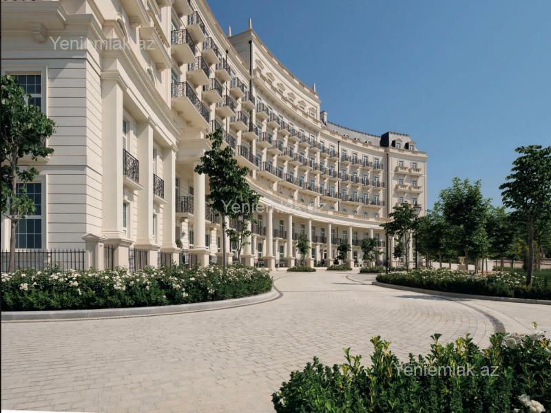 Bina evi menzil Satılır Bakı Xətai rayonu Ağ şəhər Ag Sheherde Knightsbridge Residence yasayis kompleksinin 4-cu mer