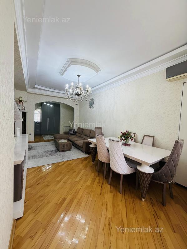 3 otaq · 90 m² · 5/13 mərtəbə, 8-ci kilometr