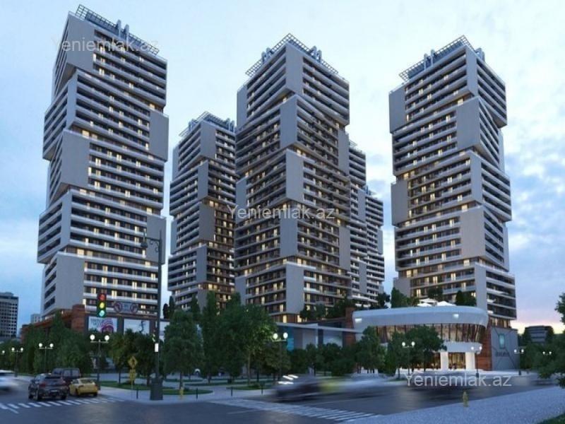 3 otaqlı mənzil, 148 m², Grand Hayat, 1 500 AZN