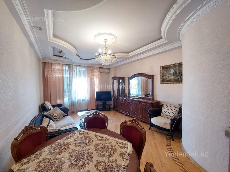 Yasamalda 3 otaqlı yeni tikili mənzil kirayə verilir, 120 m², 900 AZN/ay, şəkil 2 / 12