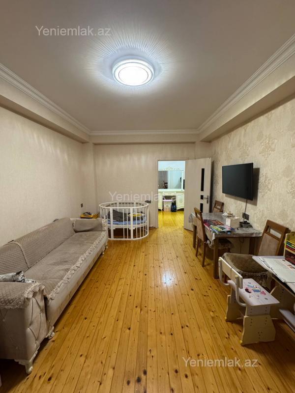 Qurtuluş 93 kompleksində 2 otaqlı yeni tikili mənzil satılır, 48 m², 75 000 AZN, şəkil 2 / 7