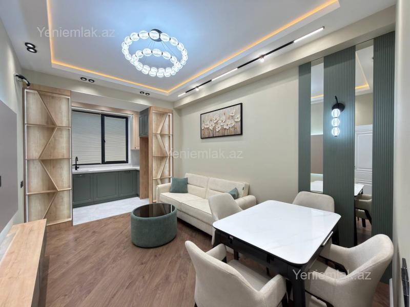 2-room new-build apartment for sale in Köhnə Günəşli, 52 m², 159 000 AZN, photo 2 / 12