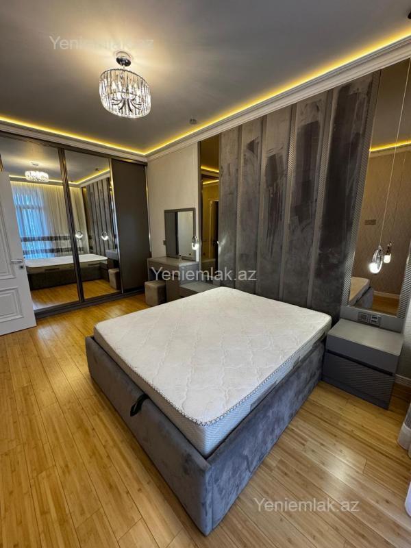 Yasamalda 3 otaqlı yeni tikili mənzil kirayə verilir, 115 m², 1 800 AZN/ay, şəkil 2 / 12
