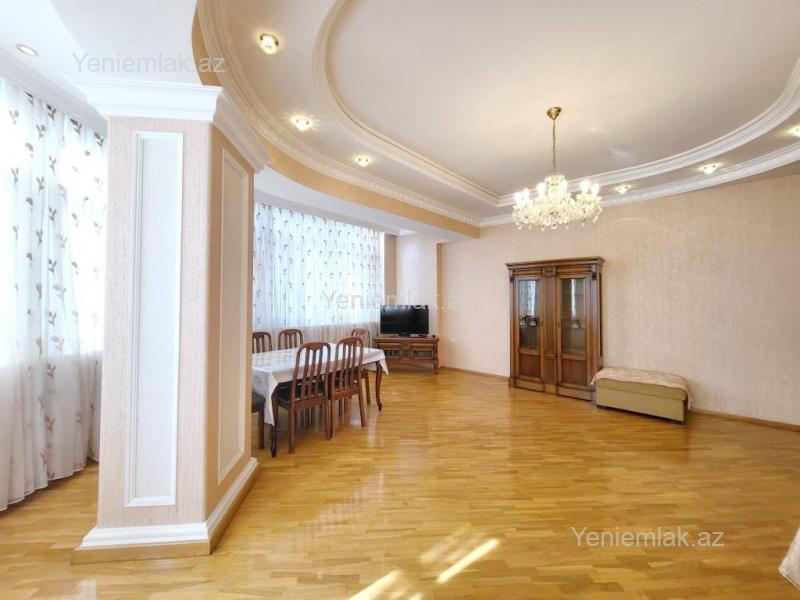 Nizamidə 3 otaqlı yeni tikili mənzil kirayə verilir, 130 m², 1 200 AZN/ay, şəkil 3 / 12