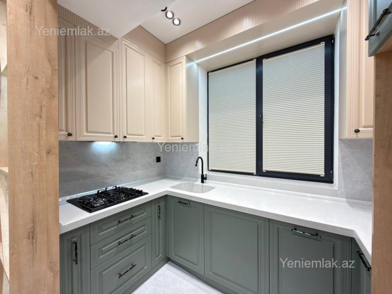 2-room new-build apartment for sale in Köhnə Günəşli, 52 m², 159 000 AZN, photo 3 / 12