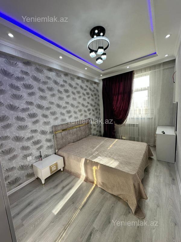 Əhmədlidə 2 otaqlı yeni tikili mənzil kirayə verilir, 70 m², 650 AZN/ay, şəkil 3 / 12