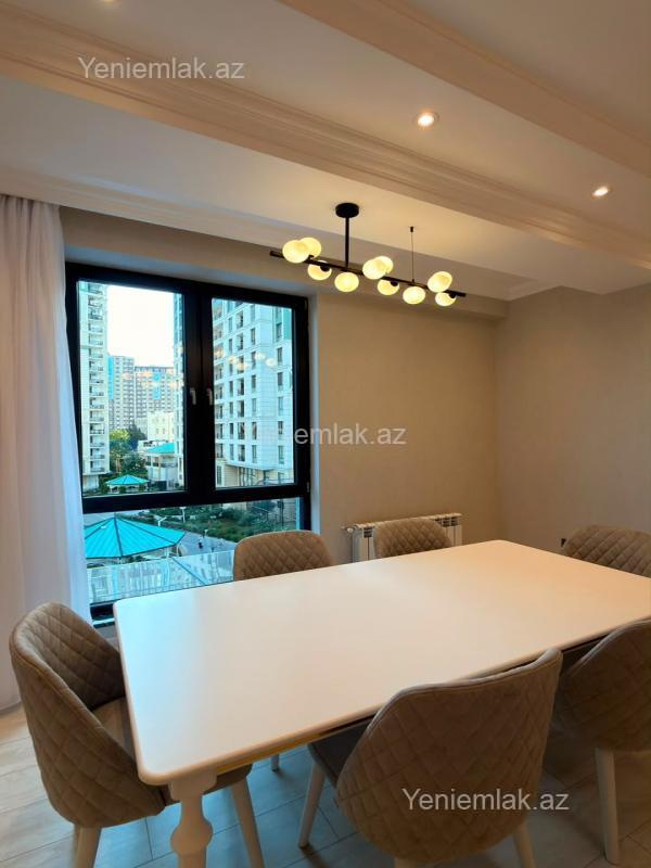 Nəriman Nərimanovda 3 otaqlı yeni tikili mənzil kirayə verilir, 147 m², 2 300 AZN/ay, şəkil 3 / 12
