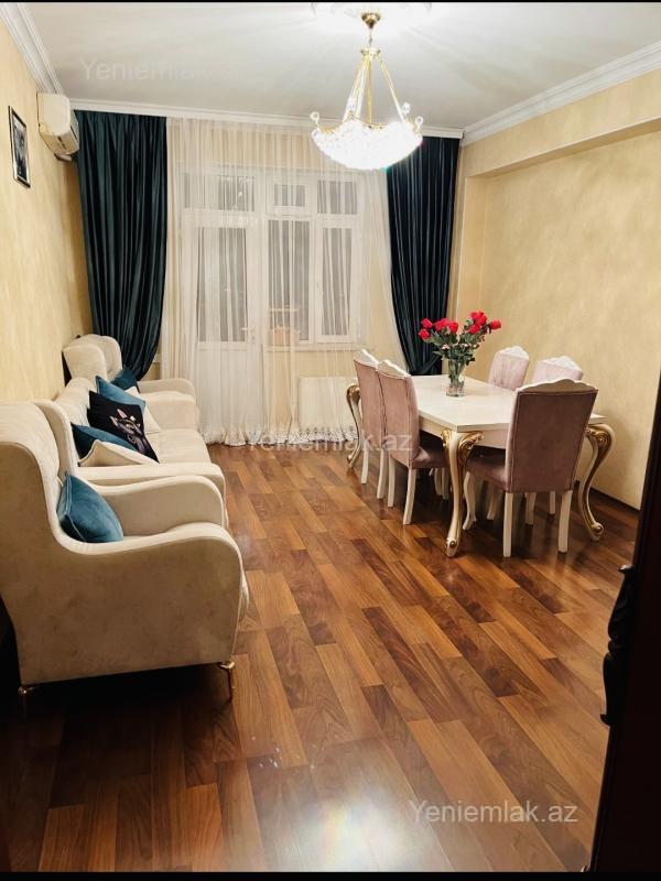 8-ci kilometrdə 3 otaqlı yeni tikili mənzil satılır, 130 m², 245 000 AZN, şəkil 3 / 10