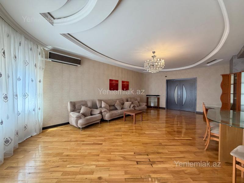 Nizamidə 3 otaqlı yeni tikili mənzil kirayə verilir, 146 m², 1 300 AZN/ay, şəkil 4 / 12