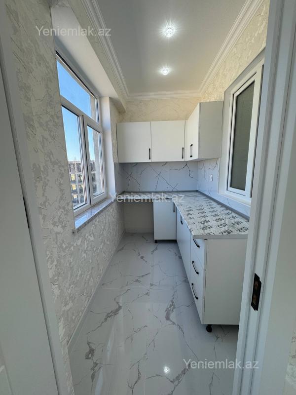 2-room new-build apartment for sale in Qurtuluş 93 residence, 44 m², 67 500 AZN, photo 5 / 11