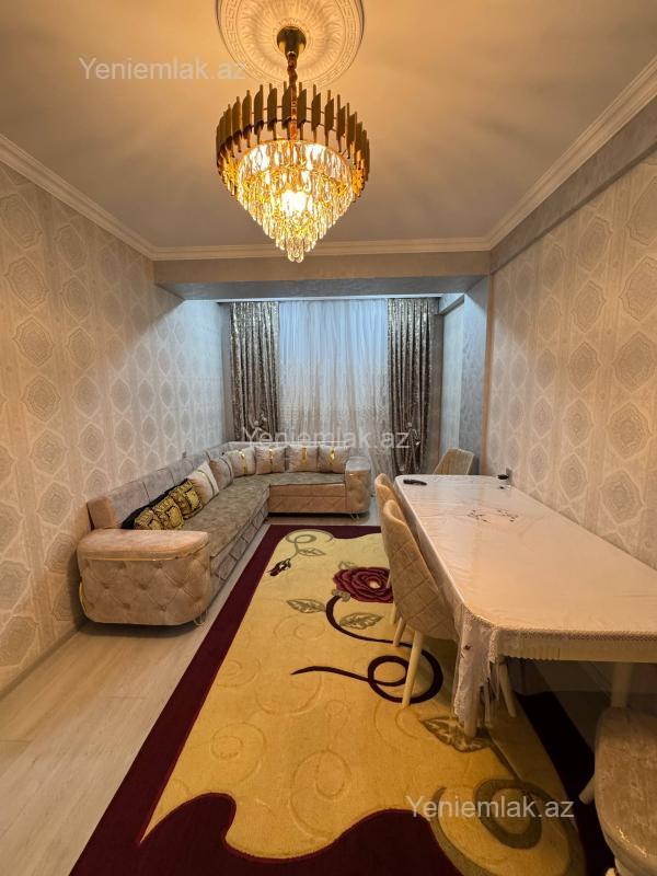 3 rooms · 63 m² · floor 1/8, Masazır