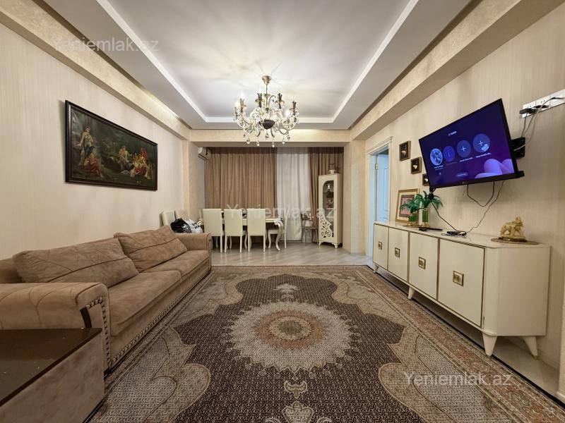 4-room new-build apartment for sale in Qurtuluş 93 residence, 120 m², 175 000 AZN, photo 2 / 12
