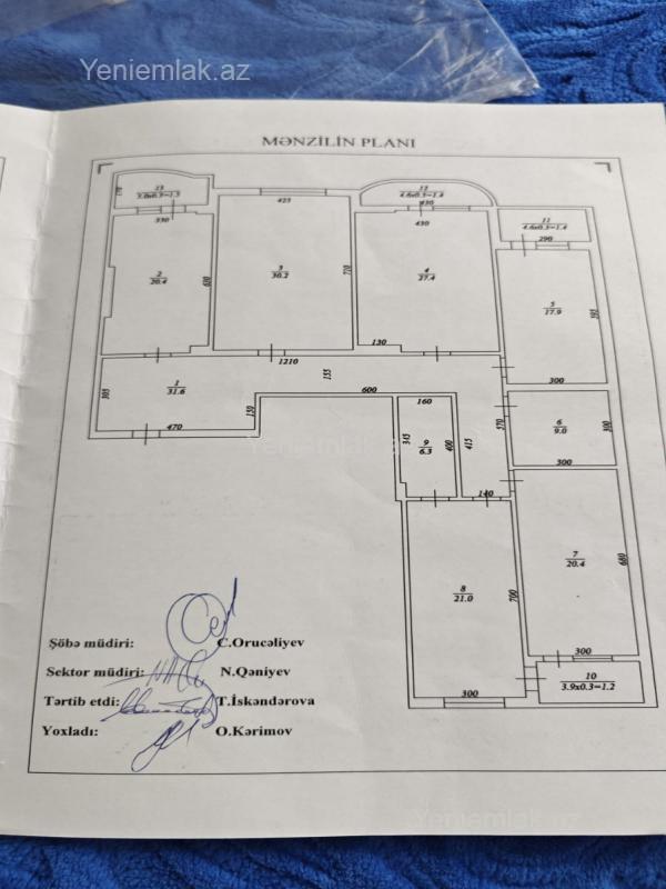 Elmlər Akademiyasında 5 otaqlı yeni tikili mənzil satılır, 205 m², 420 000 AZN, şəkil 2 / 9