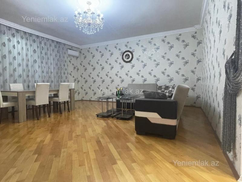 8 Noyabrda 3 otaqlı yeni tikili mənzil kirayə verilir, 150 m², 1 099 AZN/ay, şəkil 2 / 12