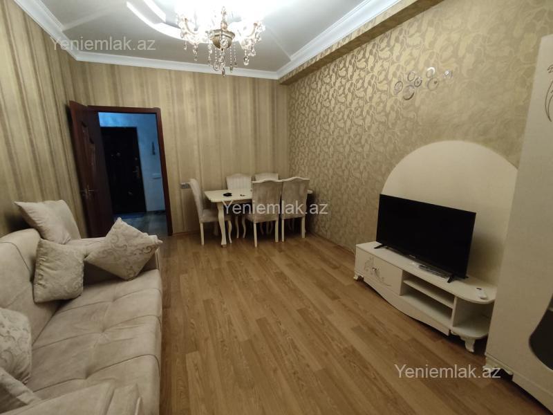 2-room new-build apartment for rent in Həzi Aslanov, 55 m², 650 AZN/mo, photo 2 / 7