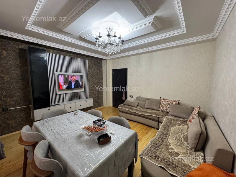 3-room new-build apartment for sale in Qurtuluş 93 residence, 100 m², 129 000 AZN, photo 4 / 12