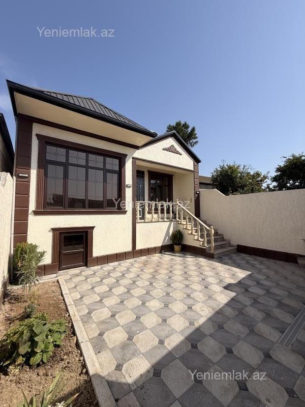Həyət evi / Villa Satılır Abşeron Saray Moterim uslubda təmir yola məktəbə yaxin su qaz isiq məkəzi konaliziyassa paket