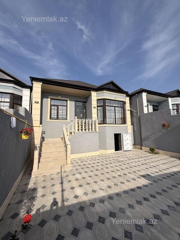 Həyət evi / Villa Satılır Abşeron Saray Paket kupça super təmirli komunallari qoşulub geniş həyət evi satılır