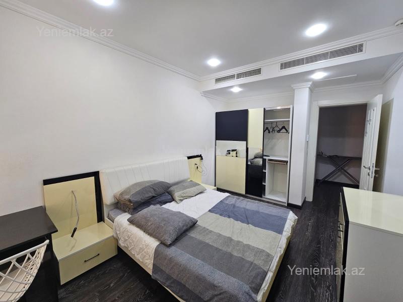 Port Baku Residence kompleksində 3 otaqlı yeni tikili mənzil kirayə verilir, 120 m², 2 900 AZN/ay, şəkil 2 / 12