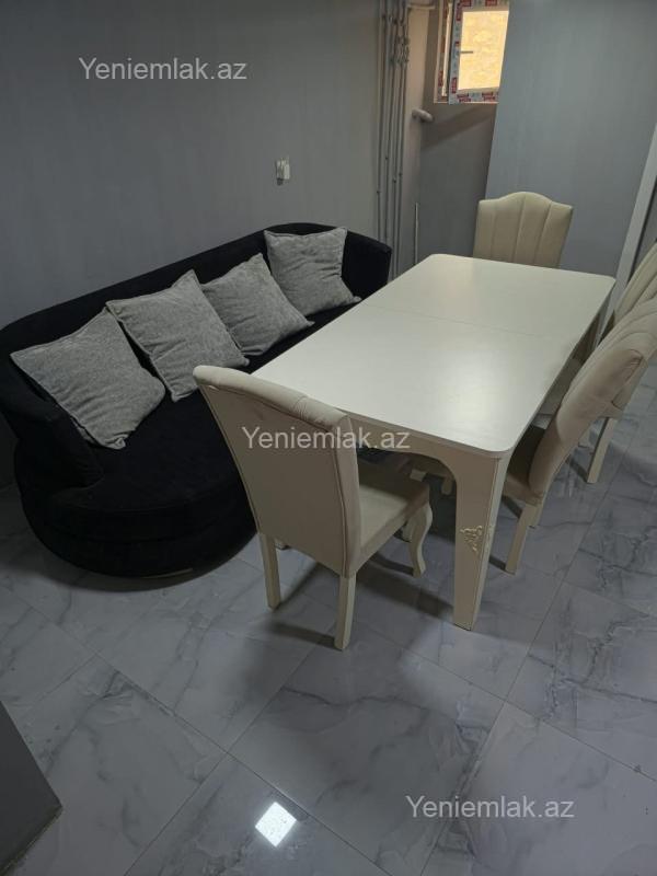 İnşaatçılarda 2 otaqlı yeni tikili mənzil kirayə verilir, 50 m², 600 AZN/ay, şəkil 2 / 12