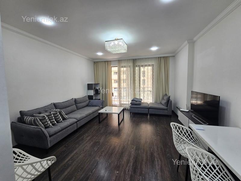 Port Baku Residence kompleksində 3 otaqlı yeni tikili mənzil kirayə verilir, 120 m², 2 900 AZN/ay, şəkil 3 / 12