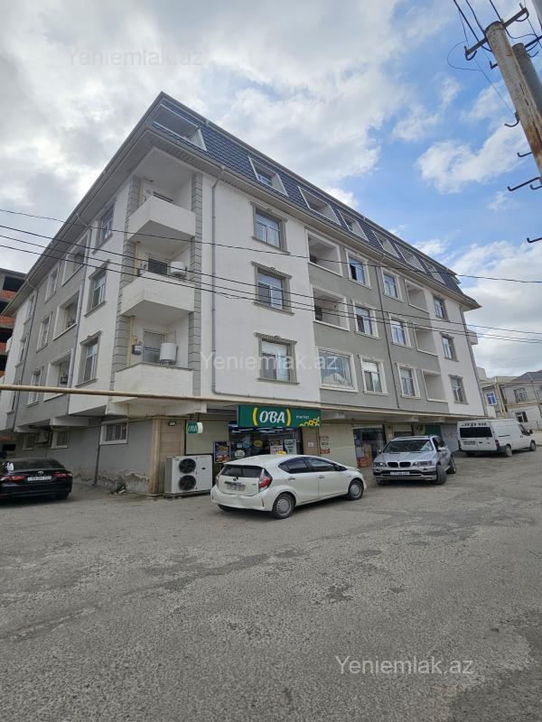 Bina evi menzil Satılır Abşeron Masazır Masazır qəsəbəsi mərkəzdə yeni tikilən binada ümumi sahəsi 50 kv m olan 2 otaql